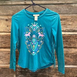 Shyanne long sleeve girls tee